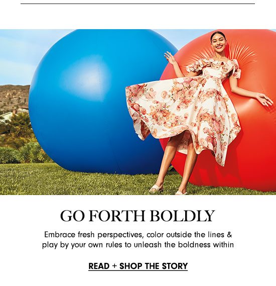 Go Forth Boldly - Read + Shop The Story