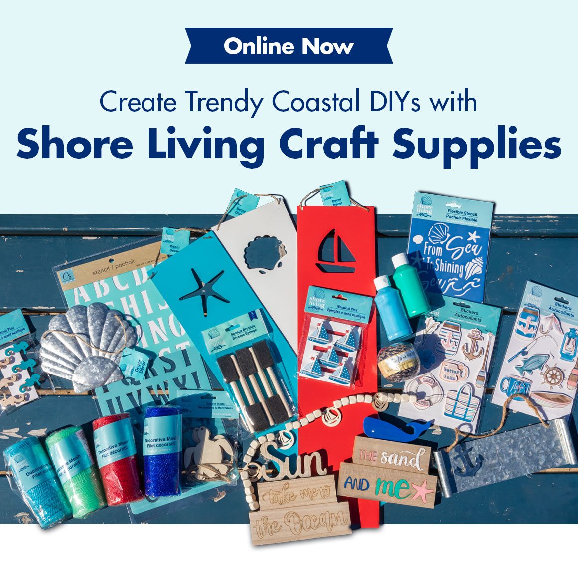 Shop Shore Living craft supplies