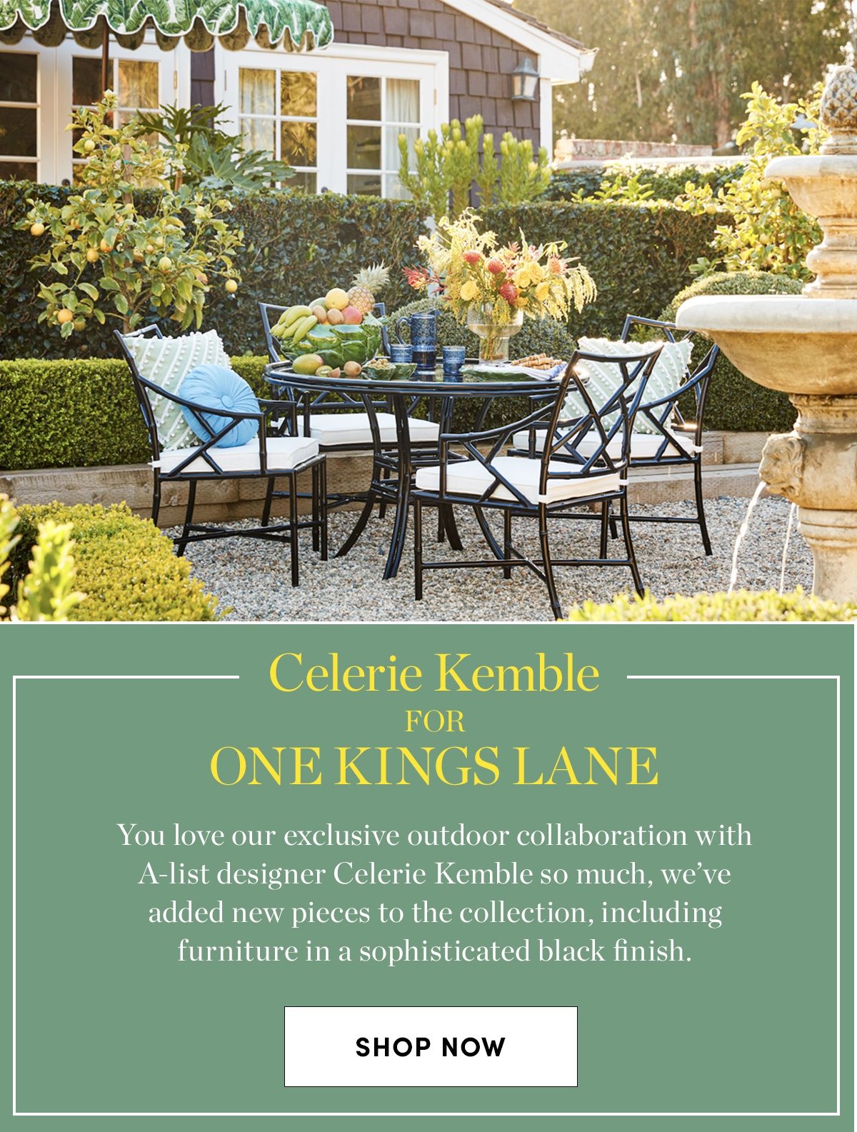 Celerie Kemble for One Kings Lane