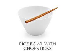 Rice Bowl with Chopsticks