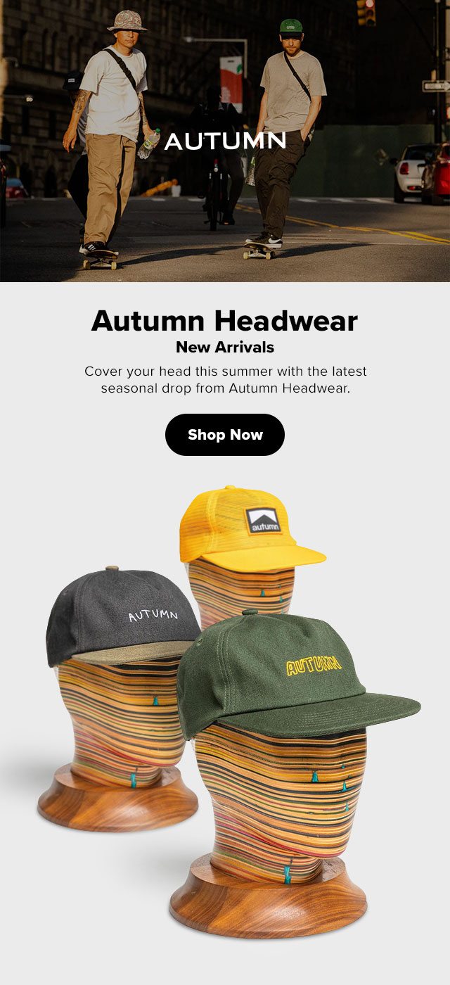 New Hats, Shirts, and More from Autumn.