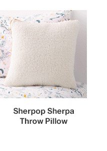 Sherpop Sherpa Throw Pillow