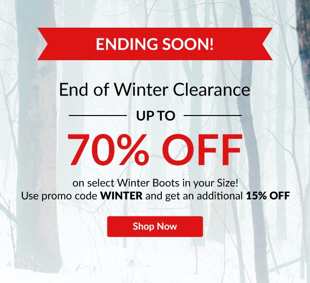 End of Winter Clearance