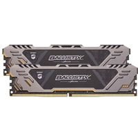Crucial Ballistix Sport AT 16GB Bundle of two 8GB DDR4-2666 PC4-21300 CL16 Memory Modules