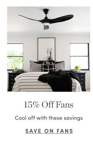 15 Percent Off Fans