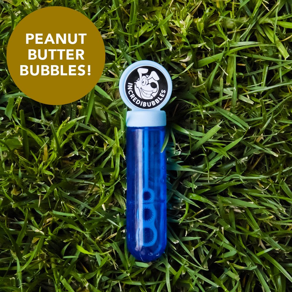 Image of Peanut Butter Flavored Outdoor Bubbles For Dogs 25mL