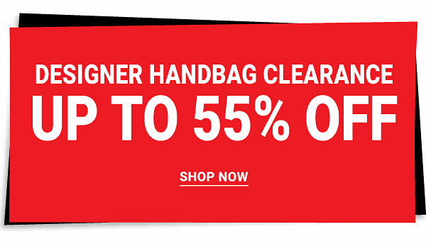 Designer Handbag Clearance. Up to 55% off. Shop now.