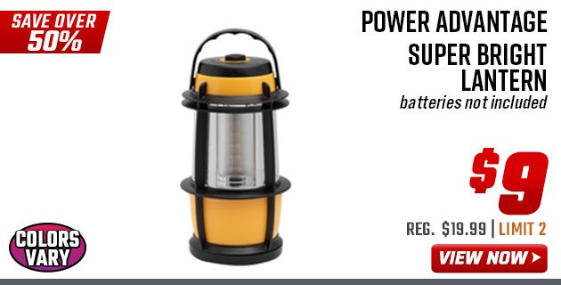 Power Advantage Super Bright Lantern