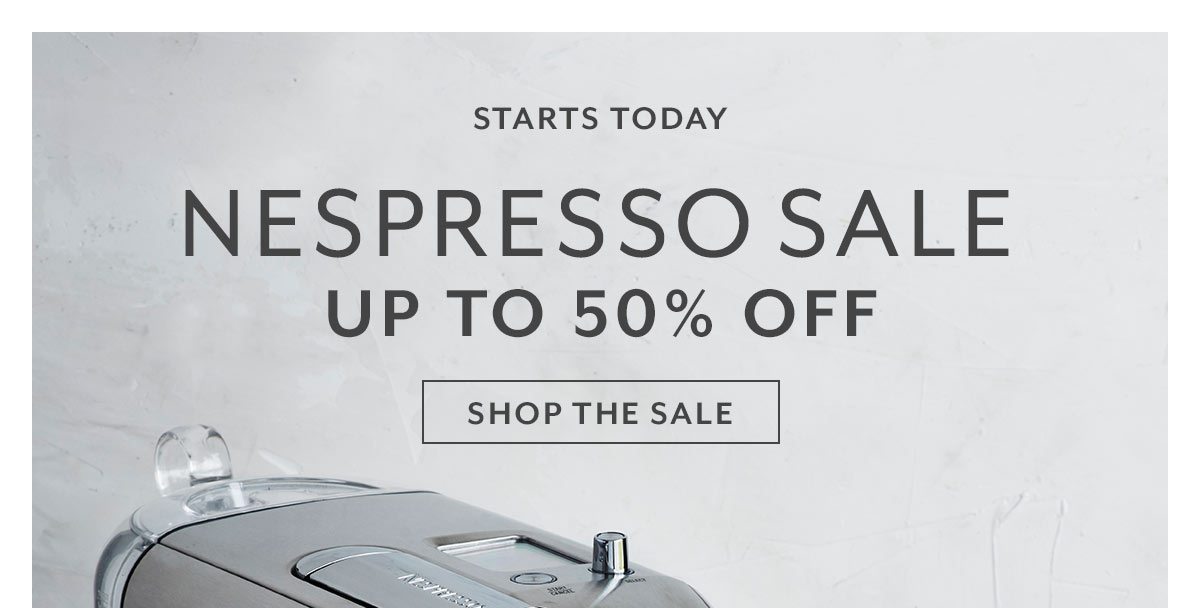 Nespresso Sale