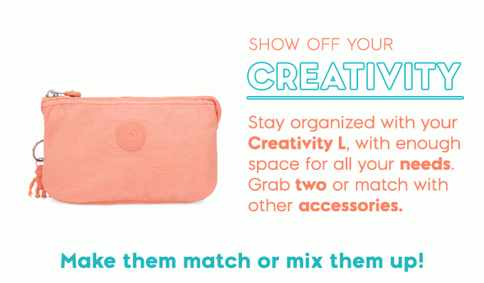 Show off your creativity. Make them match or mix them up!