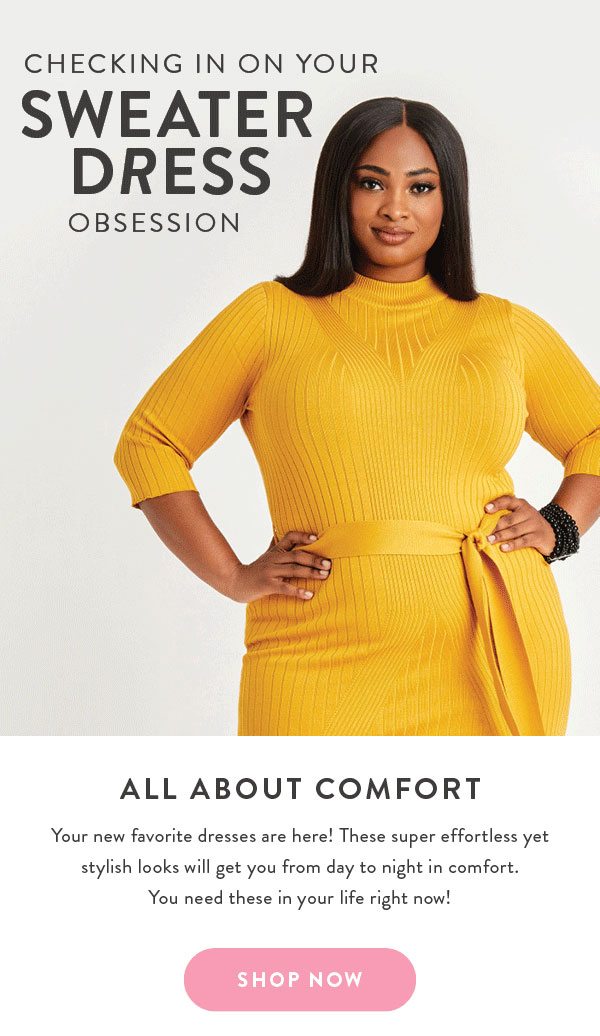 Sweater Dress Obsession