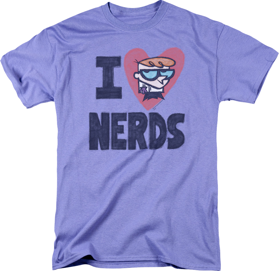 I Love Nerds Dexter's Laboratory T-Shirt