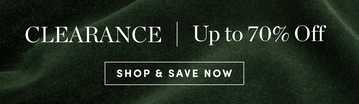 Up to 70 Percent Off Clearance