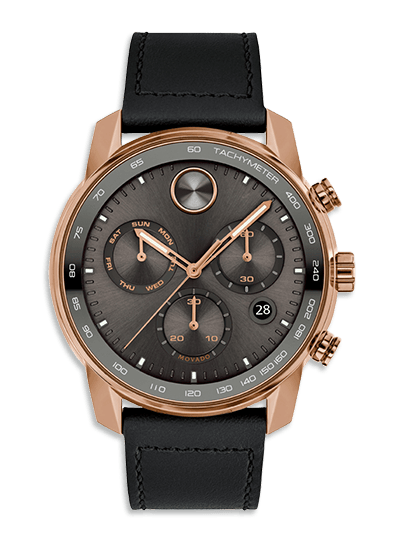Bronze Plated Bold Verso Chronograph