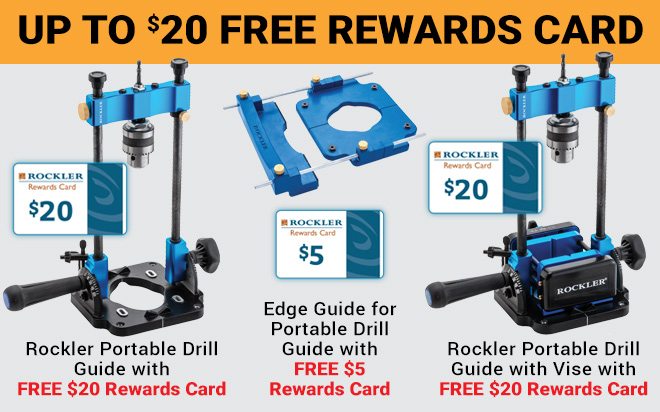 PORTABLE DRILL GUIDE w/$20 GC