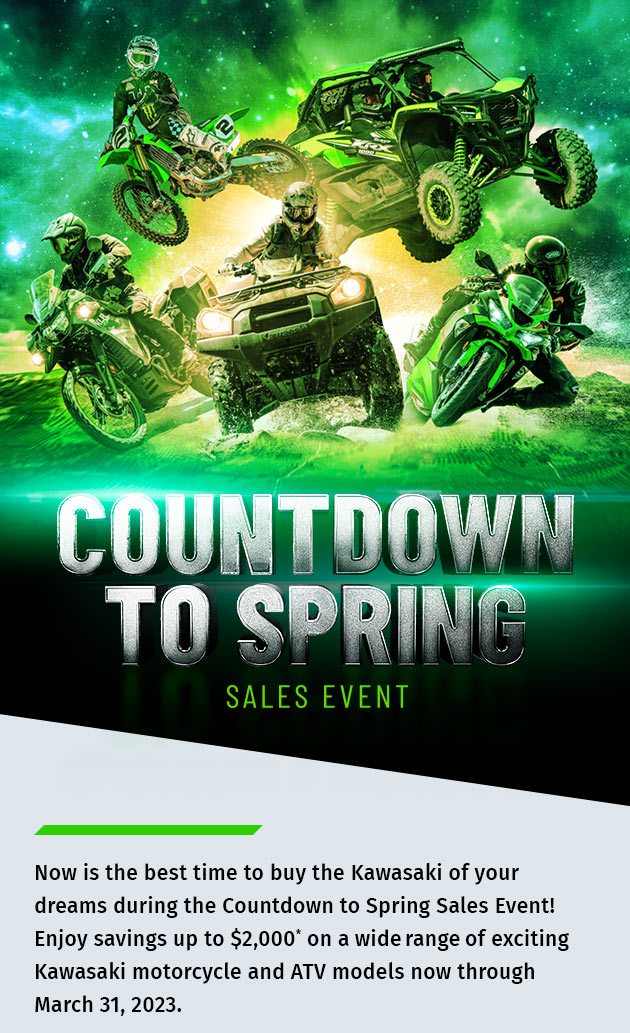 COUNTDOWN TO SPRING SALES EVENT