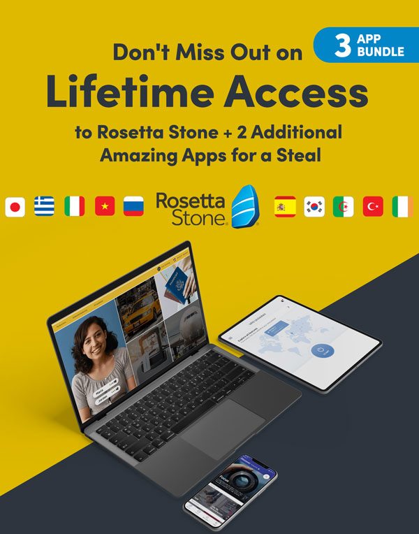 The Ultimate Productivity Bundle Ft. Rosetta Stone | Shop Now