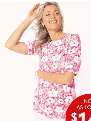 Print Tunic now 40% off