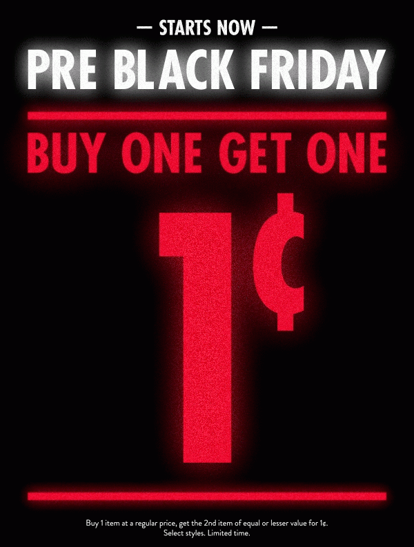 PRE BLACK FRIDAY BOGO1¢