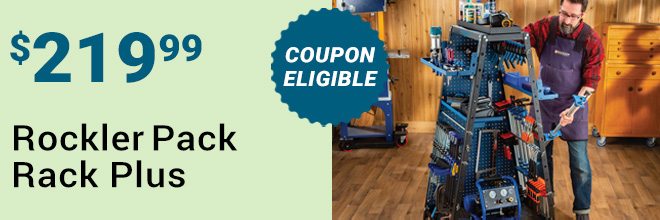 SAVE on Pack Rack with Coupon