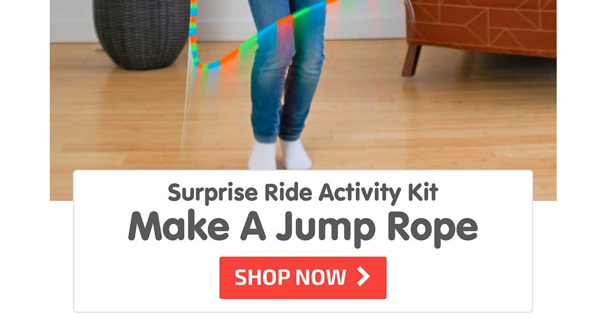 Surprise Ride - Make a Jump Rope Activity Kit - Shop Now