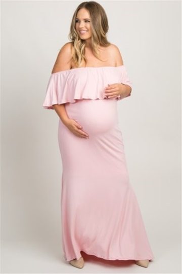 Maternity Plus Dress 1