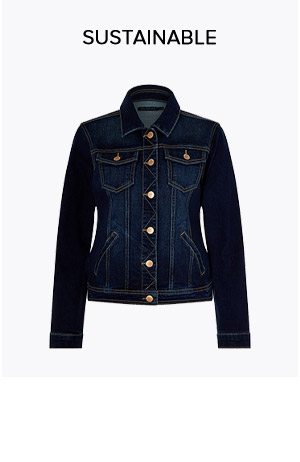 DARIA DENIM JACKET WITH ORGANIC COTTON AND RECYCLED POLYESTER