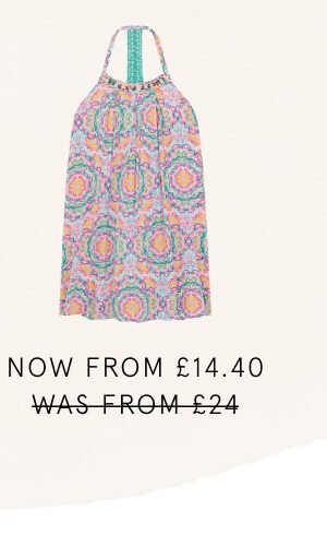 Clarissa mandala print dress purple was from £24 now from £14.40