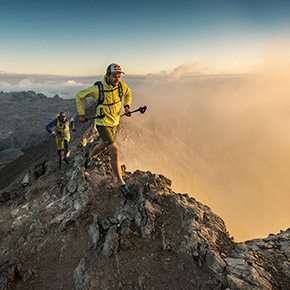 Chasing the Eagle across the Alps