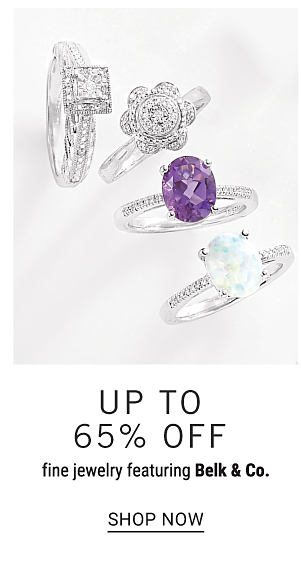 Up to 65% off fine jewelry featuring Belk & Co. Shop Now.