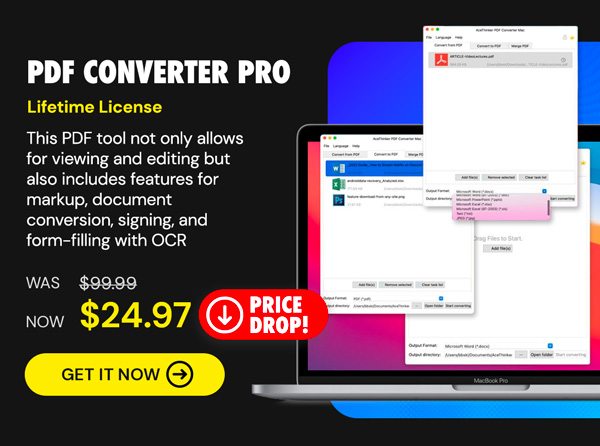 PDF Converter Pro: Lifetime License