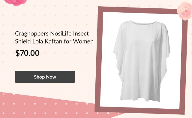 Craghoppers NosiLife Insect Shield Lola Kaftan for Women