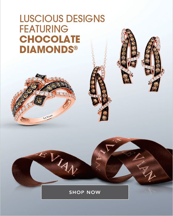 Luscious Designs featuring Chocolate Diamonds, Shop Now