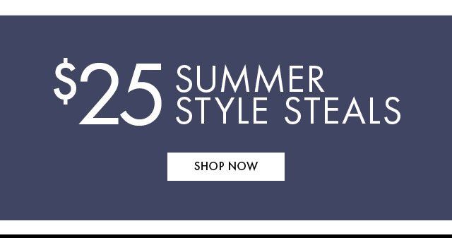 $25 Summer Steals BB