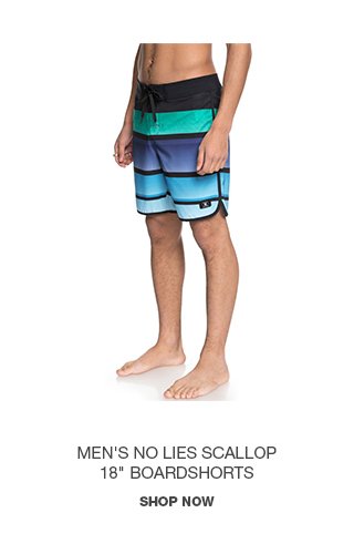 Product 3 - Men's No Lies Scallop 18 In Boardshorts