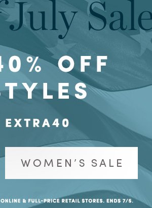 WOMEN'S SALE