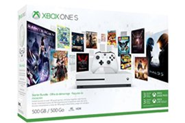 Xbox One S 500GB Gaming Console w/ 3-Months Xbox Live Gold Membership, 3-month Xbox Game Pass