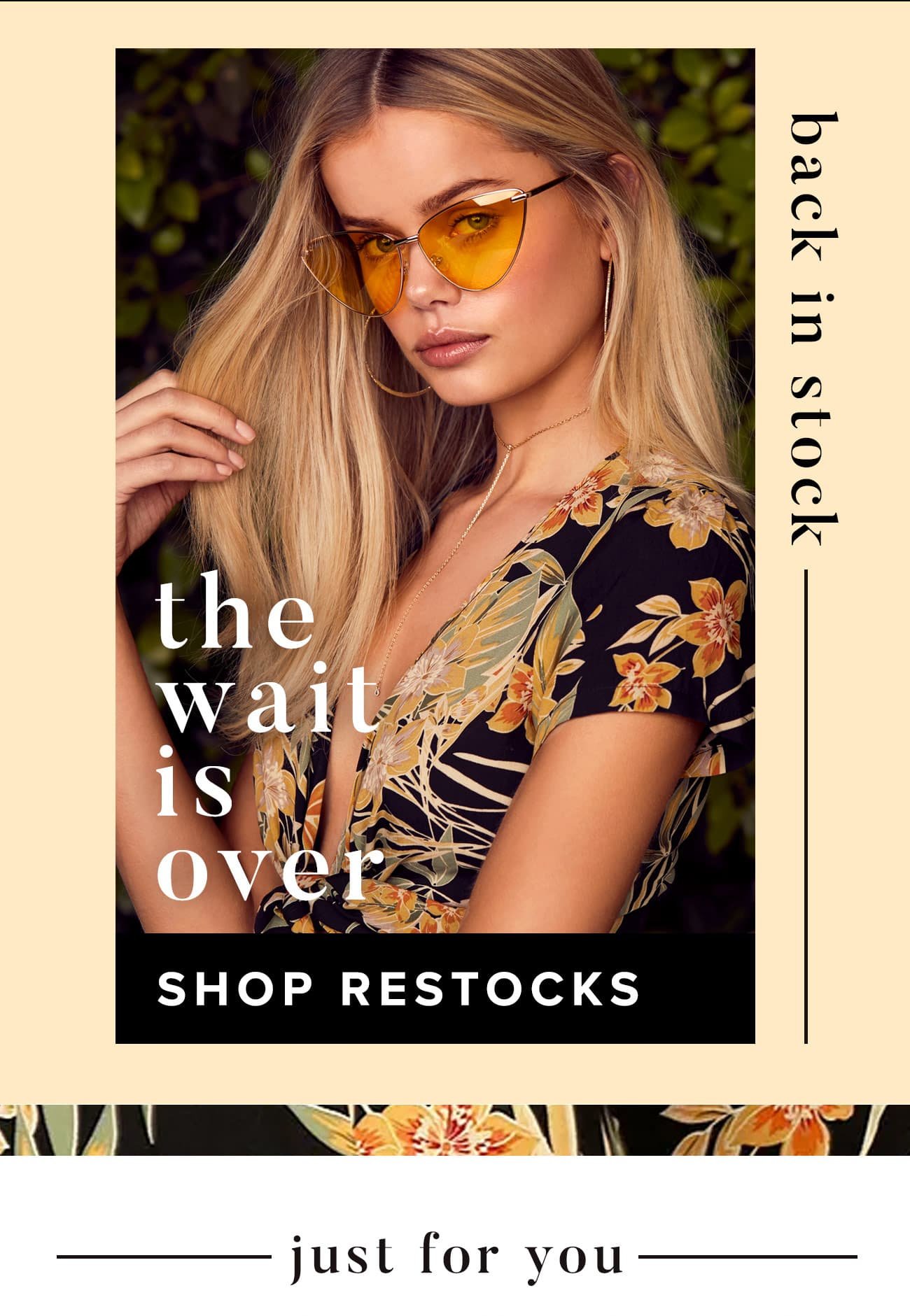 The Wait Is Over-Shop Back in Stock 