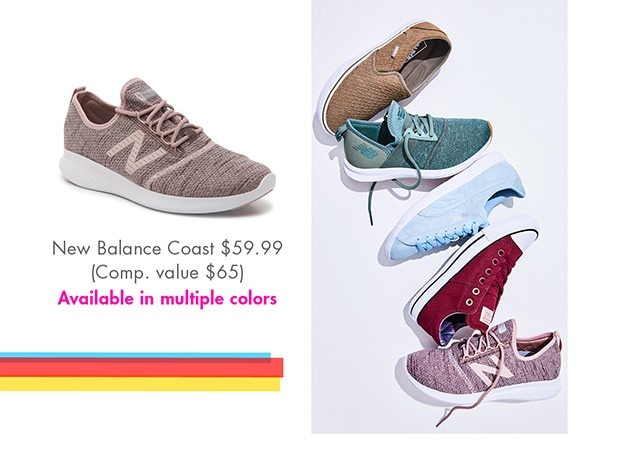 NEW BALANCE COAST | AVAILABLE IN MULTIPLE COLORS