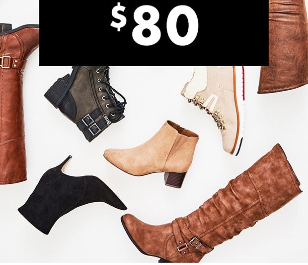 BOOTS UNDER $80