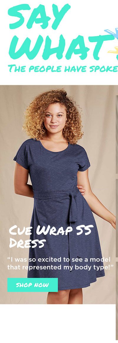 Cue Wrap Short Sleeve Dress - Left Panel - Navy