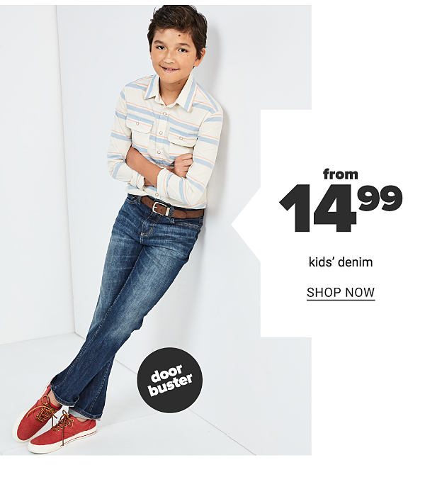 From 14.99 Kids' Denim - Shop Now