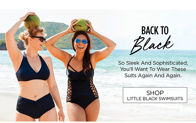 Back To Black - Shop Little Black Swimsuits