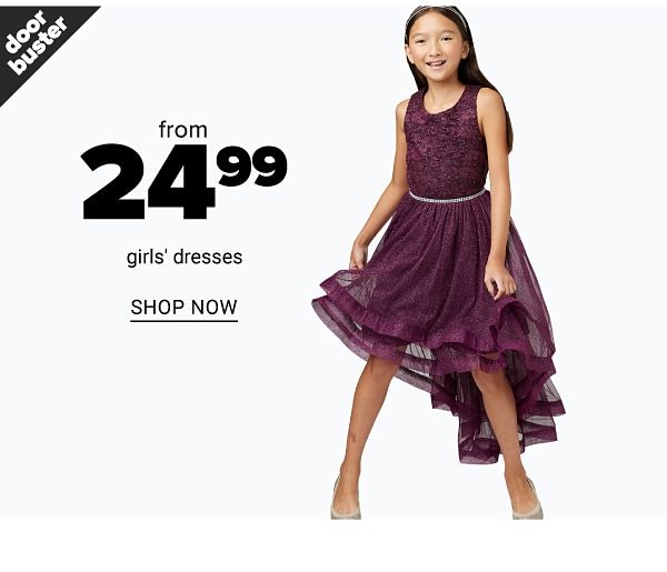 From 24.99 Girls' Dresses - Shop Now