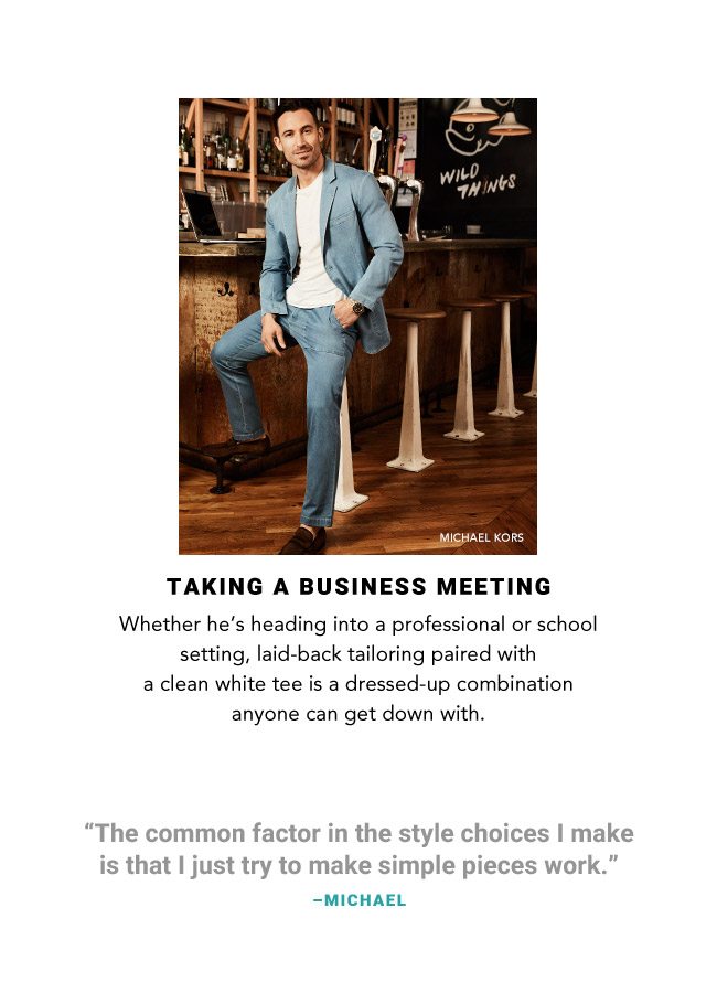 TAKE A BUSINESS MEETING