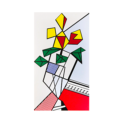 Roy Lichtenstein, Flowers, 1973