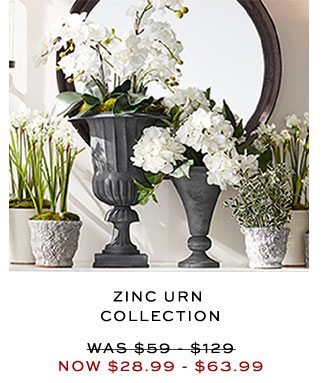ZINC URN COLLECTION