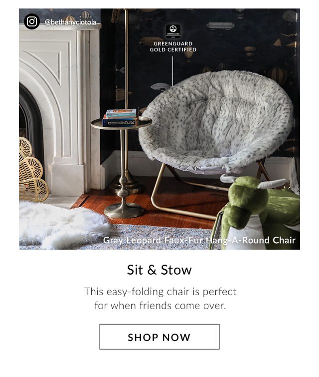 SIT & STOW - SHOP NOW
