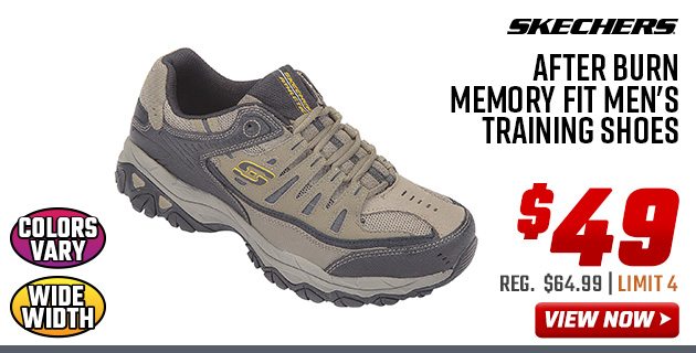 Skechers After Burn Memory Fit Men's Training Shoes