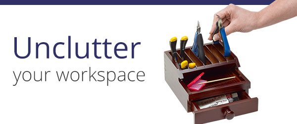 Unclutter your workspace